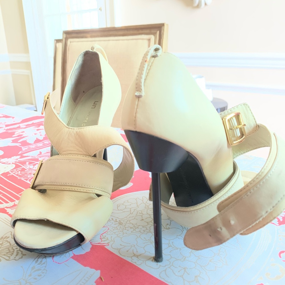 Butter leather pin heels - love these!